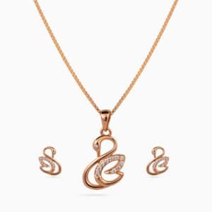 Swan Reverie Pendant Set