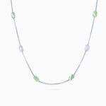Meadow Bead Station Necklace