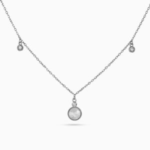 Celeste Drop Station Necklace
