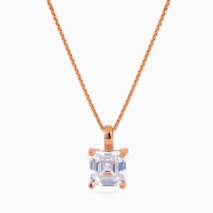 Asscher Prism Necklace