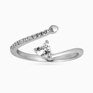 Heart Spark Wrap Ring