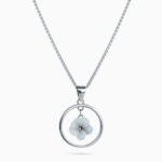 Bloom Circle Pendant Necklace