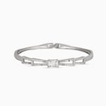 Linear Pavé ID Bangle