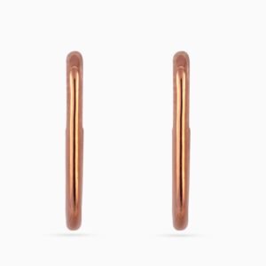 Rose gold U Hoop Minis