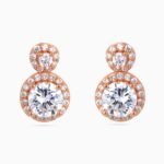 Duo Halo Round Studs