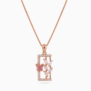 Garden Window Butterfly Necklace