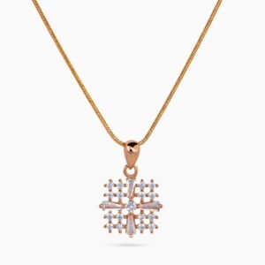 Radiant Lattice Necklace