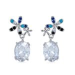 Nocturne Bloom Oval Drops
