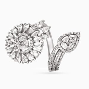 Petite Rose Papillon Ring