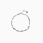 Marquise Petal Link Bracelet