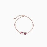 Rose Bloom Link Bracelet
