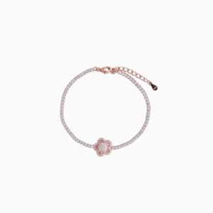 Petite Bloom Tennis Bracelet