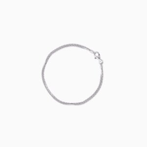 Sleek Weave Chain Bracelet