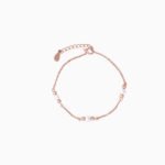 Petite Pearl Bead Chain Bracelet
