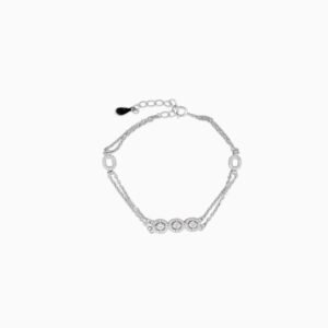 Lattice Gleam Link Bracelet